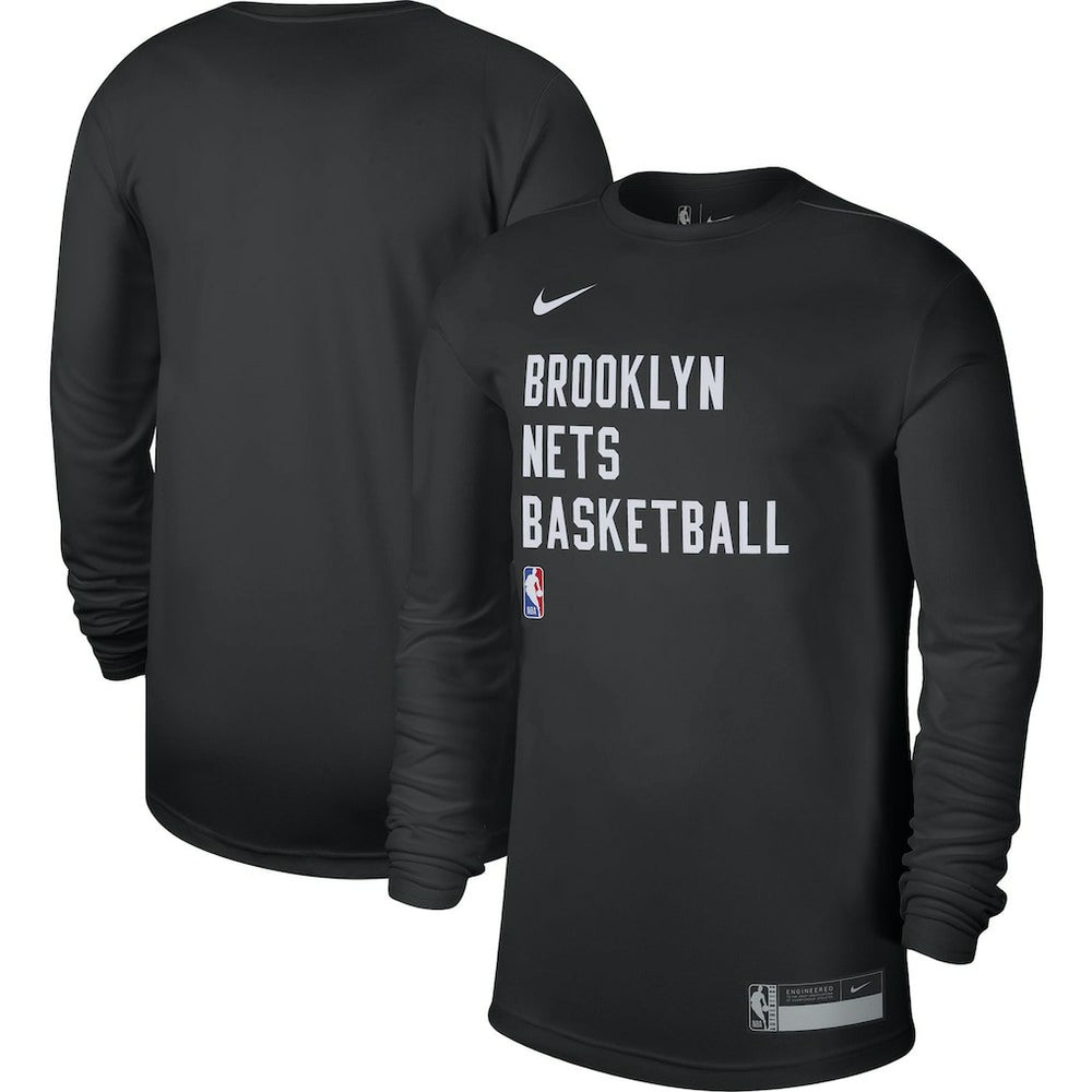 Brooklyn Nets Unisex 2023/24 Legend On-Court Practice Long Sleeve T-Shirt - Black | Nike shop