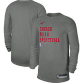 Chicago Bulls Unisex 2023/24 Legend On-Court Practice Long Sleeve T-Shirt sale - Heather Gray | Nike shop