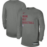 Miami Heat Unisex 2023/24 Legend On-Court Practice Long Sleeve T-Shirt - Heather Gray | Nike online