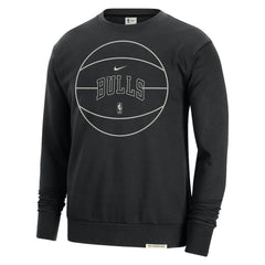 Chicago Bulls 2023/24 Authentic Standard Issue Travel Performance Pullover Sweatshirt - Black | Nike discount
