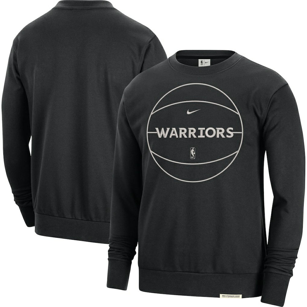 Golden State Warriors 2023/24 Authentic Standard Issue Travel Performance Pullover Sweatshirt sale - Black | Nike online