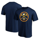Denver Nuggets Team Primary Logo T-Shirt sale - Navy outlet