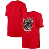 Atlanta Falcons New Era Team Logo T-Shirt - Red on sale