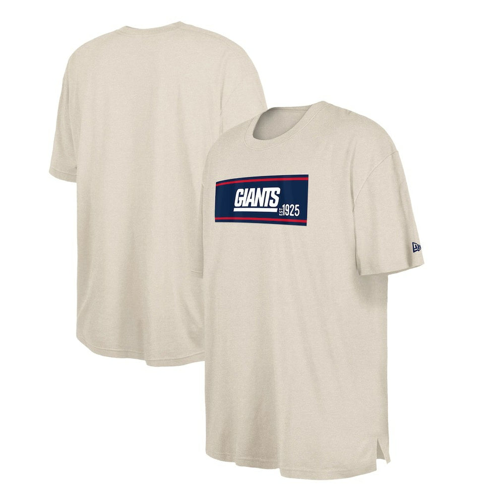 New York Giants New Era Third Down Big & Tall Historic T-Shirt - Cream discount
