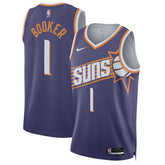 Devin Booker Phoenix Suns Unisex Swingman Jersey - Icon Edition - Purple | Nike on sale