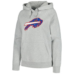 Buffalo Bills New Era Women's Floral Raglan Pullover Hoodie - Gray sale