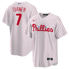 Trea Turner Philadelphia Phillies Home Replica Player Jersey - White | Nike