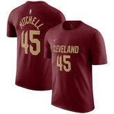 Donovan Mitchell Cleveland Cavaliers Icon 2022/23 Name & Number T-Shirt sale - Burgundy | Nike shop