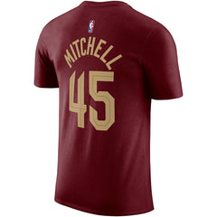 Donovan Mitchell Cleveland Cavaliers Icon 2022/23 Name & Number T-Shirt sale - Burgundy | Nike shop