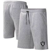 Las Vegas Raiders MSX by Michael Strahan Trainer Shorts - Heather Gray cheap