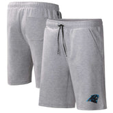Carolina Panthers MSX by Michael Strahan Trainer Shorts - Heather Gray cheap
