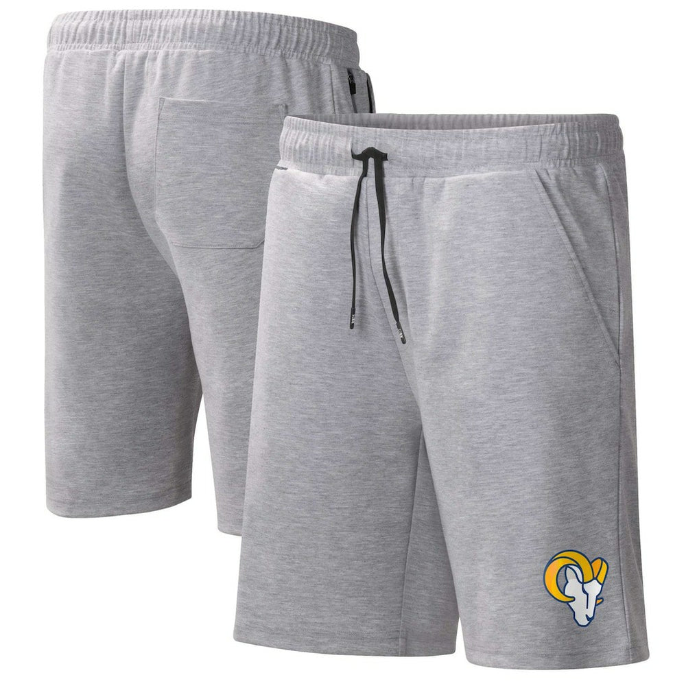 Los Angeles Rams MSX by Michael Strahan Trainer Shorts - Heather Gray for sale