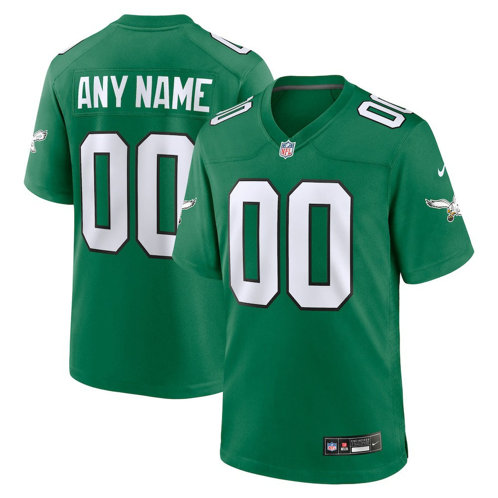 Philadelphia Eagles Alternate Custom Game Jersey - Kelly Green | Nike sale