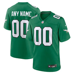 Philadelphia Eagles Alternate Custom Game Jersey - Kelly Green | Nike sale