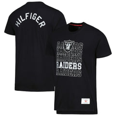 Las Vegas Raiders Tommy Hilfiger Liam T-Shirt - Black outlet