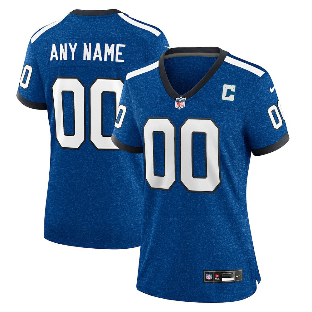 Indianapolis Colts Women's Indiana Nights Alternate Custom Game Jersey - Royal | Nike online