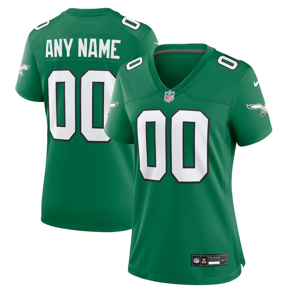 Philadelphia Eagles Women's Alternate Custom Game Jersey - Kelly Green | Nike online