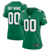 Philadelphia Eagles Women's Alternate Custom Game Jersey - Kelly Green | Nike online