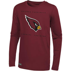 Arizona Cardinals Side Drill Long Sleeve T-Shirt - Cardinal on sale