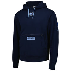 Memphis Grizzlies Courtside Heavyweight Pullover Hoodie - Navy | Nike sale
