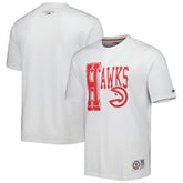 Atlanta Hawks Tommy Jeans Mel Varsity T-Shirt - White sale