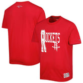 Houston Rockets Tommy Jeans Mel Varsity T-Shirt - Red cheap