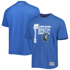 Minnesota Timberwolves Tommy Jeans Mel Varsity T-Shirt - Blue cheap
