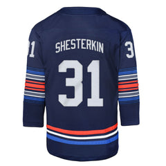 Igor Shesterkin New York Rangers Youth Alternate Premier Player Jersey Navy
