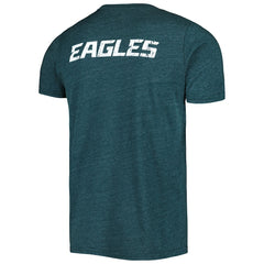 Philadelphia Eagles Majestic Threads Tri-Blend Pocket T-Shirt - Midnight Green online