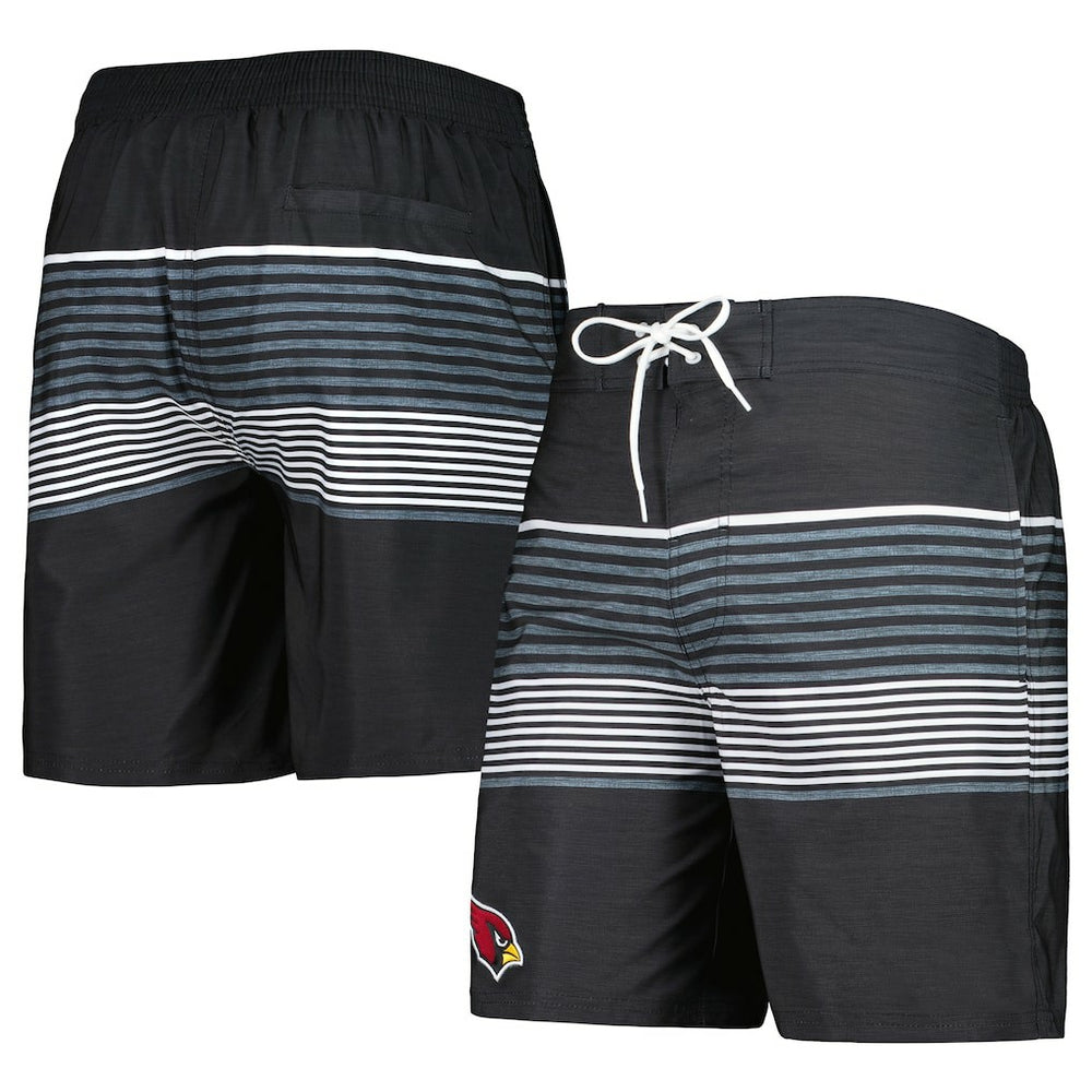 Arizona Cardinals G-III Sports by Carl Banks Coastline Volley Swim Shorts - Black cheap