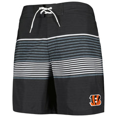 Cincinnati Bengals G-III Sports by Carl Banks Coastline Volley Swim Shorts - Black online