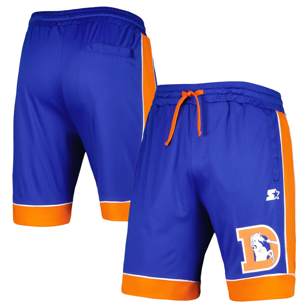 Denver Broncos Starter Throwback Fan Favorite Shorts - Royal on sale