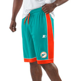 Miami Dolphins Starter Throwback Fan Favorite Shorts - Aqua outlet