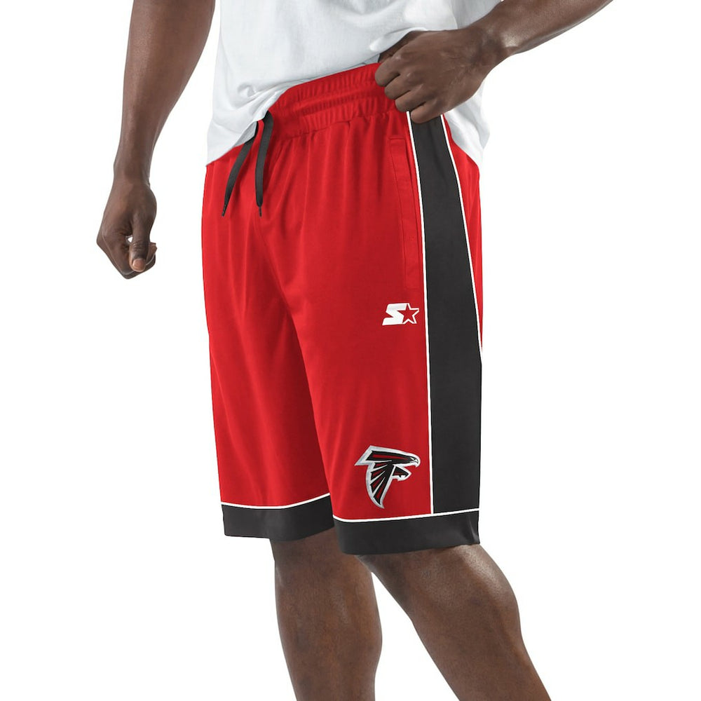 Atlanta Falcons Starter Throwback Fan Favorite Shorts - Red online