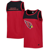 Arizona Cardinals Starter Logo Touchdown Fashion Tank Top - Cardinal/Black online