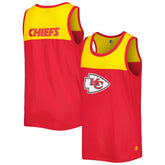 Kansas City Chiefs Starter Logo Touchdown Fashion Tank Top - Red/Gold online