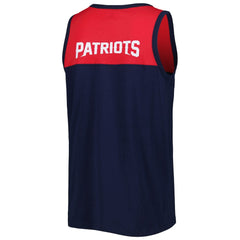 New England Patriots Starter Logo Touchdown Fashion Tank Top - Navy/Red online