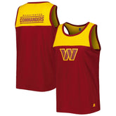 Washington Commanders Starter Logo Touchdown Fashion Tank Top - Burgundy/Gold for sale