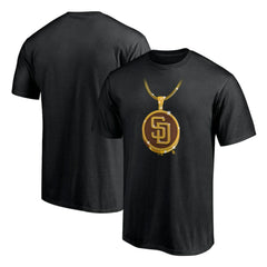 San Diego Padres Team Swagg Chain T-Shirt - Black
