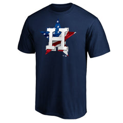 Houston Astros Team Banner Wave T-Shirt - Navy