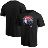 Texas Rangers Team Midnight Mascot T-Shirt - Black