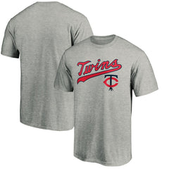 Minnesota Twins Team Wahconah T-Shirt - Heather Gray