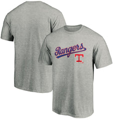 Texas Rangers Team Wahconah T-Shirt - Heather Gray