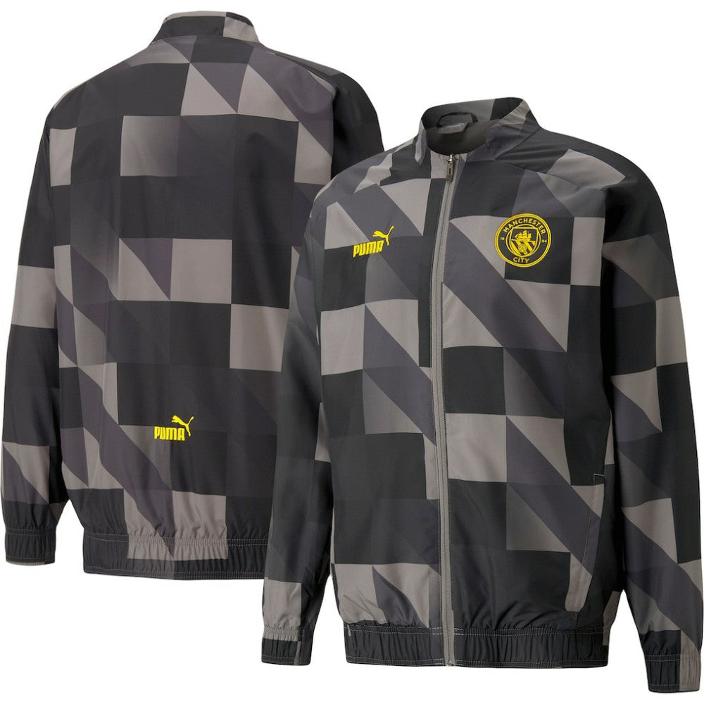 Manchester City 2022/23 Pre-Match Full-Zip Jacket - Black | Puma online