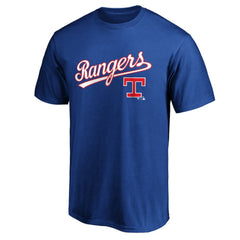 Texas Rangers Team Cooperstown Collection Wahconah T-Shirt - Royal