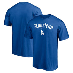 Los Angeles Dodgers Team Hometown Collection Angeleno T-Shirt - Royal