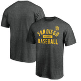 San Diego Padres Team Primary Pill T-Shirt - Charcoal