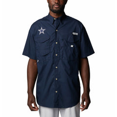 Dallas Cowboys Bonehead Team Button-Up Shirt - Navy discount