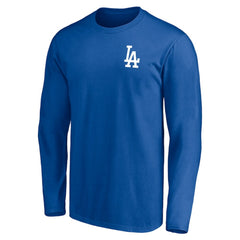 Los Angeles Dodgers Team Hometown Collection Tinsletown Long Sleeve T-Shirt - Royal