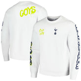Tottenham Hotspur Graffiti Pullover Sweatshirt - White for sale
